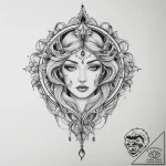 Tattoo sketch element, tattoo drawing outline… – tattoo sketch (№1756153182_0, 25.08.2025 20:19) — tattoovalue.net