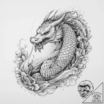 Tattoo sketch blessed being, tattoo flash she… – tattoo sketch (№1756154180_0, 25.08.2025 20:36) — tattoovalue.net