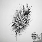 Tattoo sketch gray, artistic tattoo sketch, b… – tattoo sketch (№1756154578_0, 25.08.2025 20:42) — tattoovalue.net