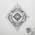 Tattoo sketch cosmic foundation, concept art… – tattoo sketch (№1756155391_0, 25.08.2025 20:56) — tattoovalue.net