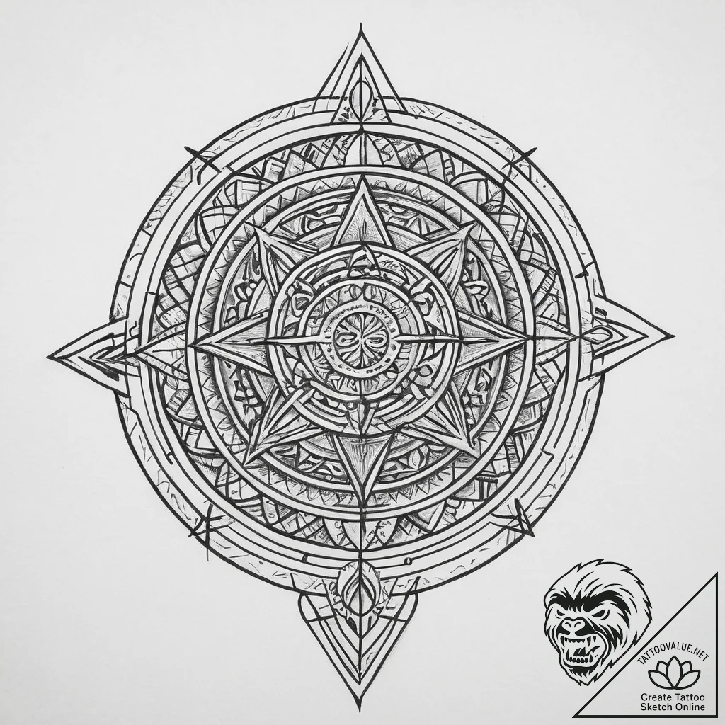 Tattoo sketch polo mallet and ball, artistic... - tattoo sketch (№1756157199_0, 25.08.2025 21:26) — tattoovalue.net
