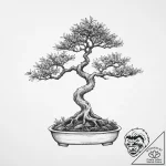 Tattoo sketch a bonsai tree, tattoo drawing o… – tattoo sketch (№1756157593_0, 25.08.2025 21:33) — tattoovalue.net