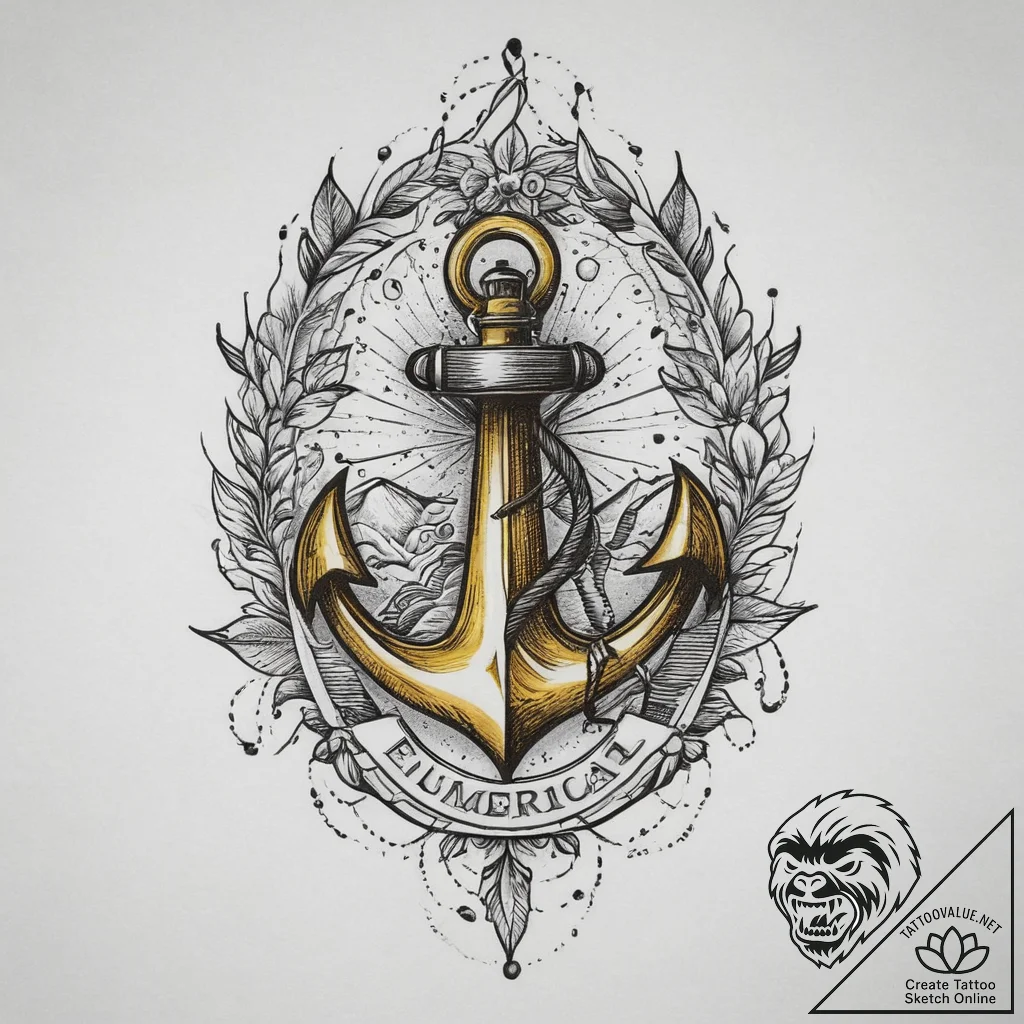 Tattoo sketch yellow, artistic tattoo sketch,... - tattoo sketch (№1756160410_0, 25.08.2025 22:20) — tattoovalue.net