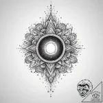 Tattoo sketch cosmic foundation, tattoo sketc… – tattoo sketch (№1756164693_0, 25.08.2025 23:31) — tattoovalue.net