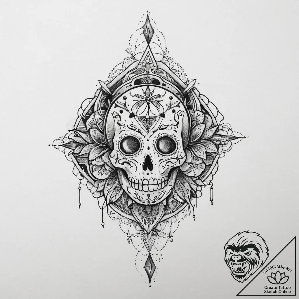 Tattoo sketch amber, tattoo flash sheet desig... - tattoo sketch (№1756169309_0, 26.08.2025 00:48) — tattoovalue.net