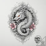 Tattoo sketch holy beginning, artistic tattoo… – tattoo sketch (№1756170117_0, 26.08.2025 01:01) — tattoovalue.net