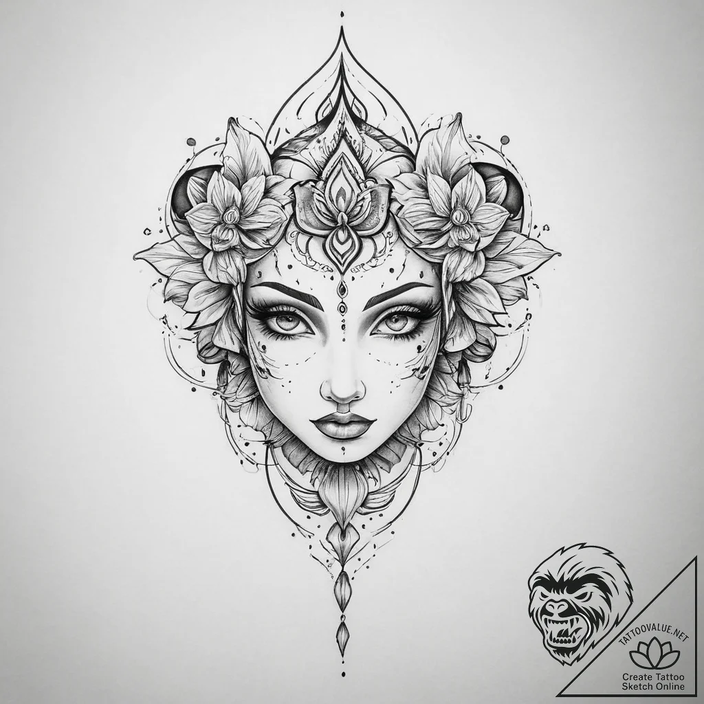Tattoo sketch world - tattoo sketch (№1756173746_0, 26.08.2025 02:02) — tattoovalue.net
