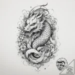 Tattoo sketch cosmic spark, artistic tattoo s… – tattoo sketch (№1756174547_0, 26.08.2025 02:15) — tattoovalue.net