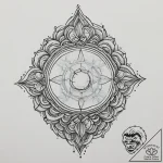 Tattoo sketch opal, tattoo flash sheet design… – tattoo sketch (№1756176170_0, 26.08.2025 02:42) — tattoovalue.net