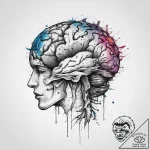 Tattoo sketch brain, concept art for tattoo,… – tattoo sketch (№1756176981_0, 26.08.2025 02:56) — tattoovalue.net