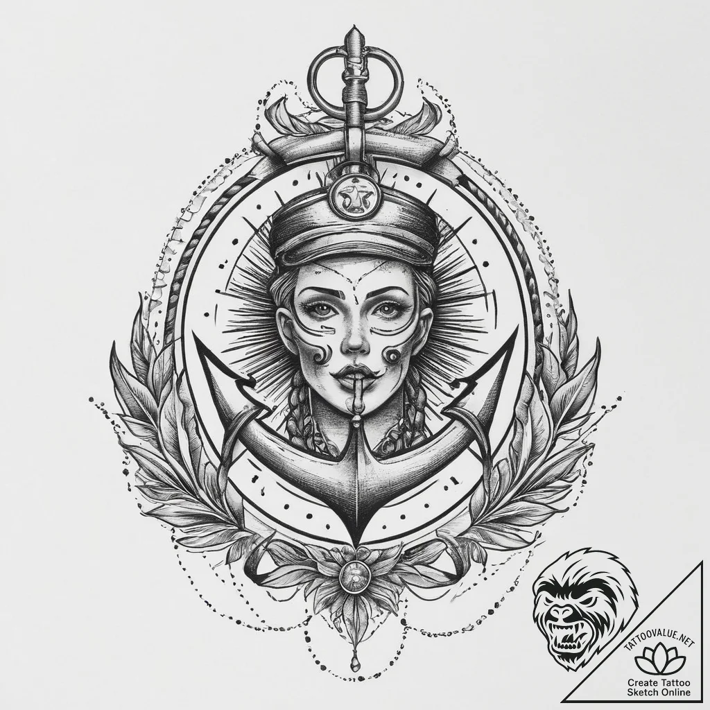 Tattoo sketch light, concept art for tattoo,... - tattoo sketch (№1756177589_0, 26.08.2025 03:06) — tattoovalue.net