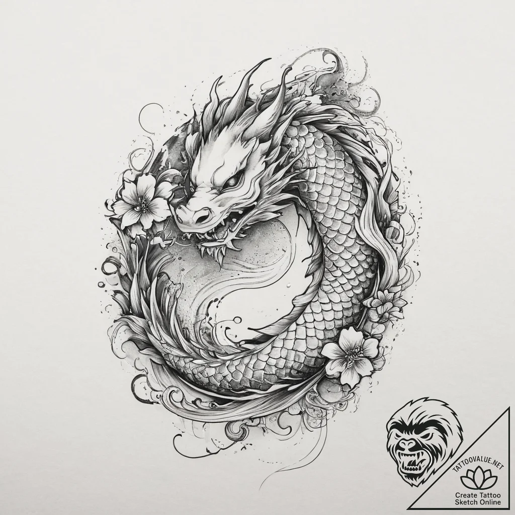 Tattoo sketch holy foundation, tattoo flash s... - tattoo sketch (№1756177996_0, 26.08.2025 03:13) — tattoovalue.net