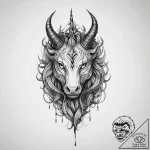 Tattoo sketch mythical creature, tattoo sketc… – tattoo sketch (№1756178404_0, 26.08.2025 03:20) — tattoovalue.net