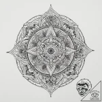 Tattoo sketch mystical image, artistic tattoo… – tattoo sketch (№1756180216_0, 26.08.2025 03:50) — tattoovalue.net