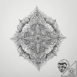 Tattoo sketch bed with a pillow, concept art… – tattoo sketch (№1756183243_0, 26.08.2025 04:40) — tattoovalue.net