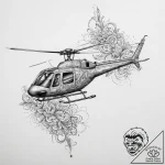 Tattoo sketch узор в виде вертолета, tattoo l… – tattoo sketch (№1756184450_0, 26.08.2025 05:00) — tattoovalue.net
