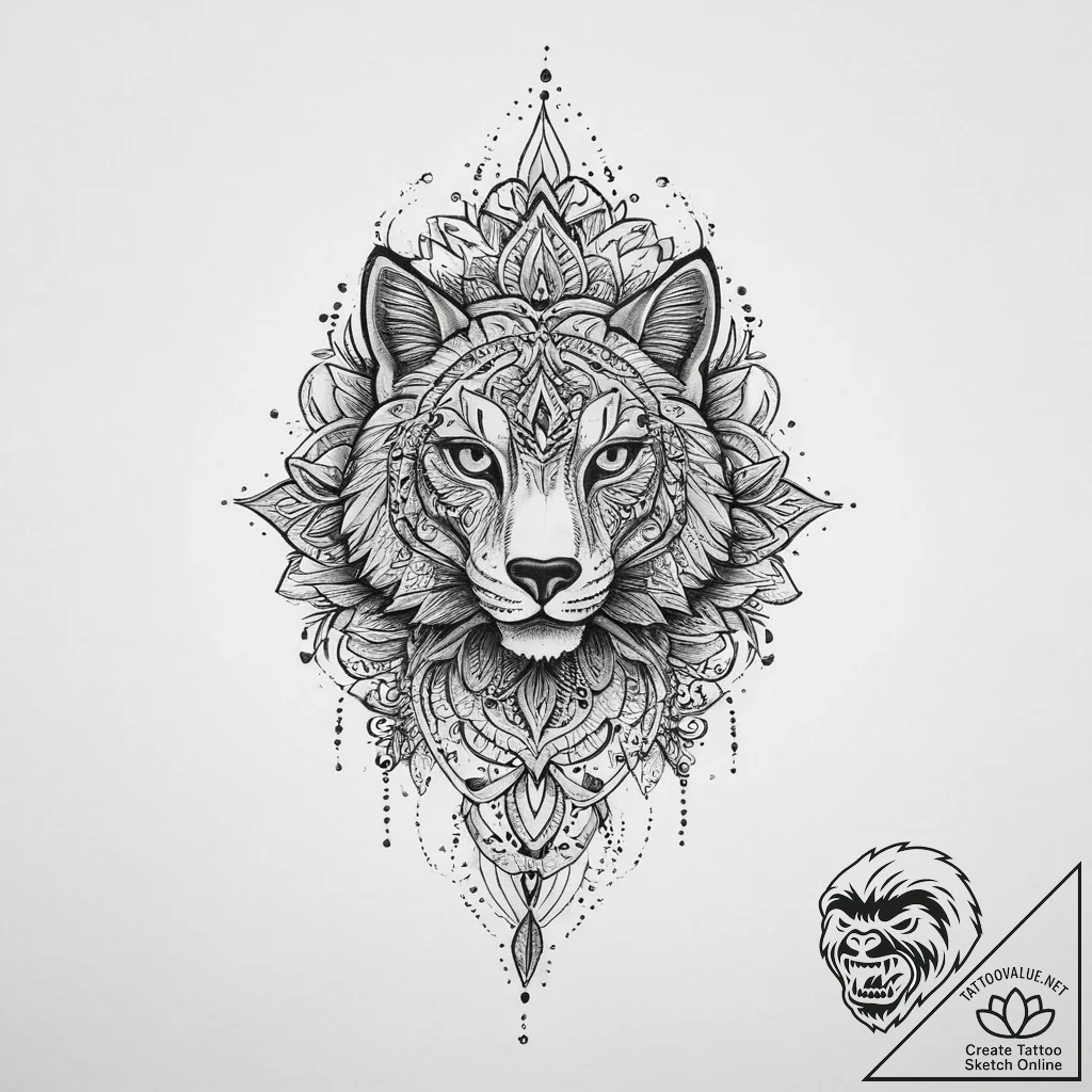 Tattoo sketch path, ink illustration for tatt... - tattoo sketch (№1756184856_0, 26.08.2025 05:07) — tattoovalue.net
