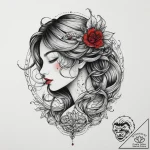 Tattoo sketch genuine, tattoo flash sheet des… – tattoo sketch (№1756185455_0, 26.08.2025 05:17) — tattoovalue.net