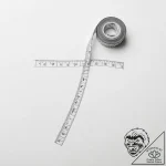 Tattoo sketch tailor measuring tape – tattoo sketch (№1756185861_0, 26.08.2025 05:24) — tattoovalue.net