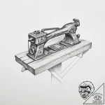 Tattoo sketch carpenter wood planer – tattoo sketch (№1756188068_0, 26.08.2025 06:01) — tattoovalue.net