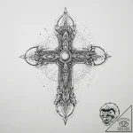 Tattoo sketch cosmic narrative, tattoo drawin… – tattoo sketch (№1756189876_0, 26.08.2025 06:31) — tattoovalue.net