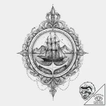 Tattoo sketch city, ink illustration for tatt… – tattoo sketch (№1756194916_0, 26.08.2025 07:55) — tattoovalue.net