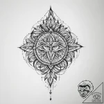 Tattoo sketch secret – tattoo sketch (№1756195324_0, 26.08.2025 08:02) — tattoovalue.net