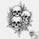 Tattoo sketch silver, concept art for tattoo,… – tattoo sketch (№1756196727_0, 26.08.2025 08:25) — tattoovalue.net