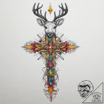 Tattoo sketch elegant doe tattoo, artistic ta… – tattoo sketch (№1756197122_0, 26.08.2025 08:32) — tattoovalue.net