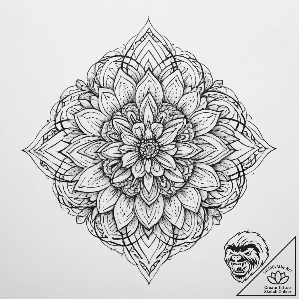 Tattoo sketch banksia flower, tattoo drawing... - tattoo sketch (№1756197525_0, 26.08.2025 08:38) — tattoovalue.net