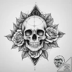 Tattoo sketch cosmic ground, ink illustration… – tattoo sketch (№1756200346_0, 26.08.2025 09:25) — tattoovalue.net