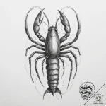 Tattoo sketch crayfish, artistic tattoo sketc… – tattoo sketch (№1756204151_0, 26.08.2025 10:29) — tattoovalue.net