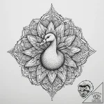 Tattoo sketch puns a goose that says “i’m a g… – tattoo sketch (№1756206168_0, 26.08.2025 11:02) — tattoovalue.net