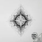 Tattoo sketch cosmic presence, ink illustrati… – tattoo sketch (№1756206569_0, 26.08.2025 11:09) — tattoovalue.net