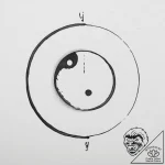 Tattoo sketch yin yang and balance – tattoo sketch (№1756207365_0, 26.08.2025 11:22) — tattoovalue.net