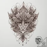 Tattoo sketch loop, concept art for tattoo, s… – tattoo sketch (№1756207765_0, 26.08.2025 11:29) — tattoovalue.net