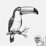Tattoo sketch toucan, tattoo sketch design, b… – tattoo sketch (№1756210171_0, 26.08.2025 12:09) — tattoovalue.net