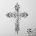 Tattoo sketch oasis, concept art for tattoo,… – tattoo sketch (№1756210574_0, 26.08.2025 12:16) — tattoovalue.net