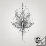 Tattoo sketch copy, tattoo line art, fine lin… – tattoo sketch (№1756211568_0, 26.08.2025 12:32) — tattoovalue.net