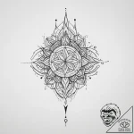 Tattoo sketch a symbolic object, ink illustra… – tattoo sketch (№1756213366_0, 26.08.2025 13:02) — tattoovalue.net