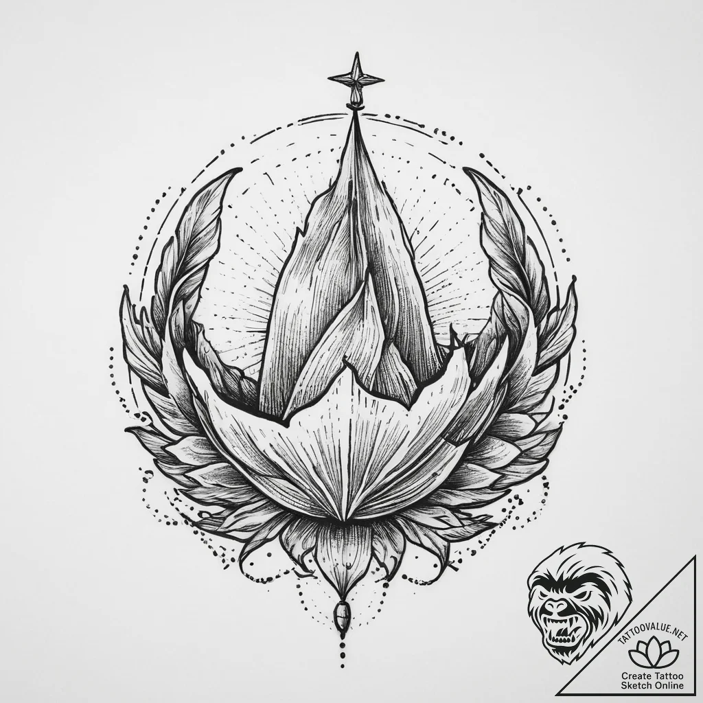 Tattoo sketch shell, tattoo sketch design, on... - tattoo sketch (№1756213975_0, 26.08.2025 13:12) — tattoovalue.net
