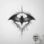 Tattoo sketch batman logo, tattoo sketch desi… – tattoo sketch (№1756216404_0, 26.08.2025 13:53) — tattoovalue.net