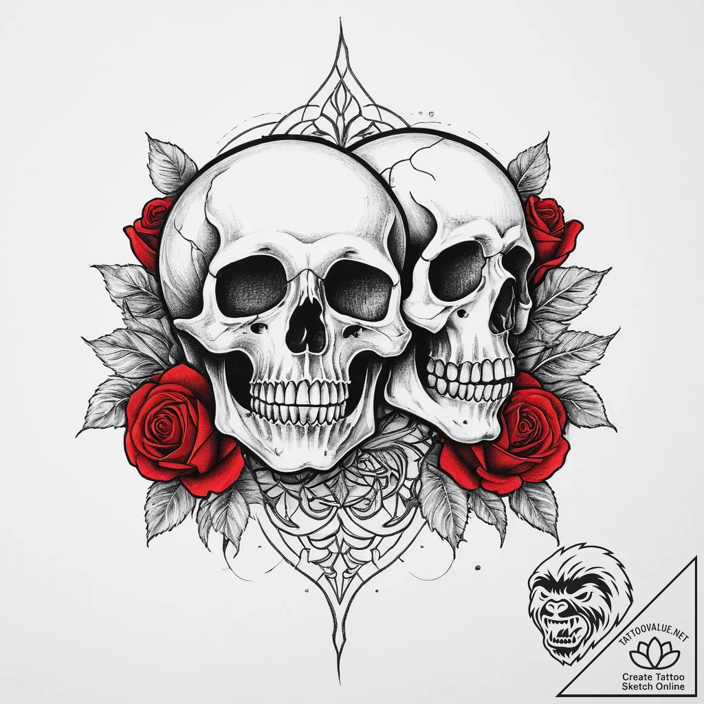 Tattoo sketch road, concept art for tattoo, c... - tattoo sketch (№1756217606_0, 26.08.2025 14:13) — tattoovalue.net
