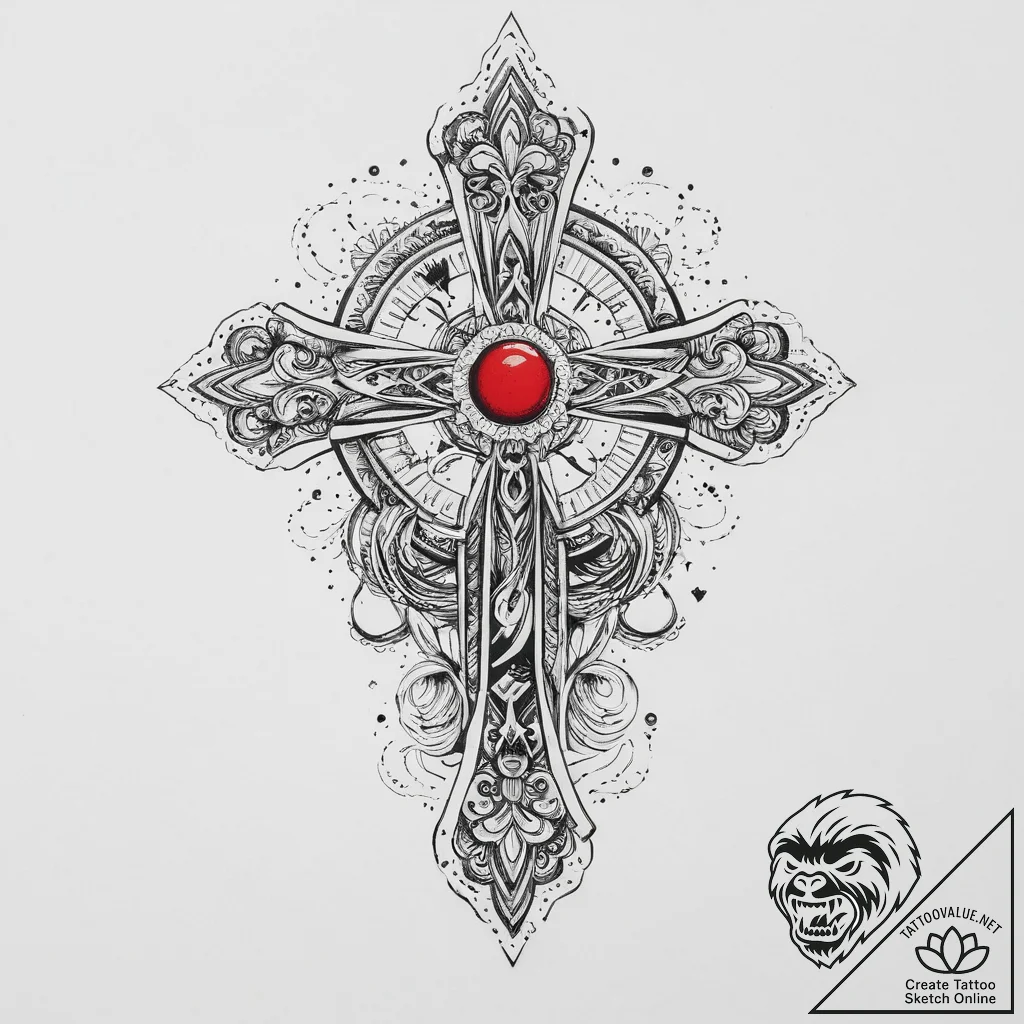 Tattoo sketch cosmic land, tattoo flash sheet... - tattoo sketch (№1756218004_0, 26.08.2025 14:20) — tattoovalue.net