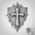 Tattoo sketch shield, tattoo drawing outline,… – tattoo sketch (№1756219409_0, 26.08.2025 14:43) — tattoovalue.net