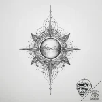 Tattoo sketch space – tattoo sketch (№1756219614_0, 26.08.2025 14:46) — tattoovalue.net