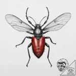Tattoo sketch leaf-footed bug, tattoo drawing… – tattoo sketch (№1756219818_0, 26.08.2025 14:50) — tattoovalue.net