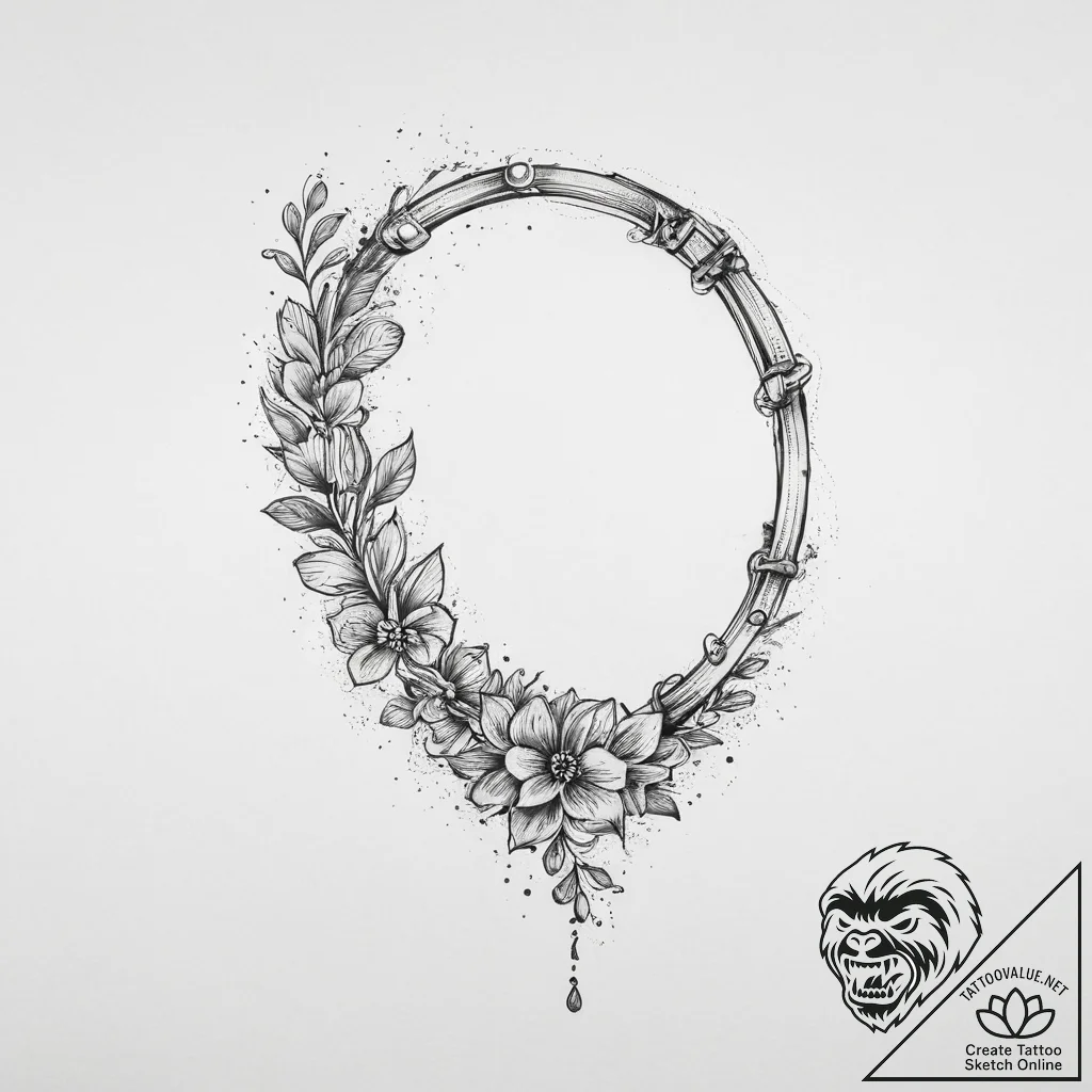 Tattoo sketch dainty bracelet tattoo, artisti... - tattoo sketch (№1756220417_0, 26.08.2025 15:00) — tattoovalue.net