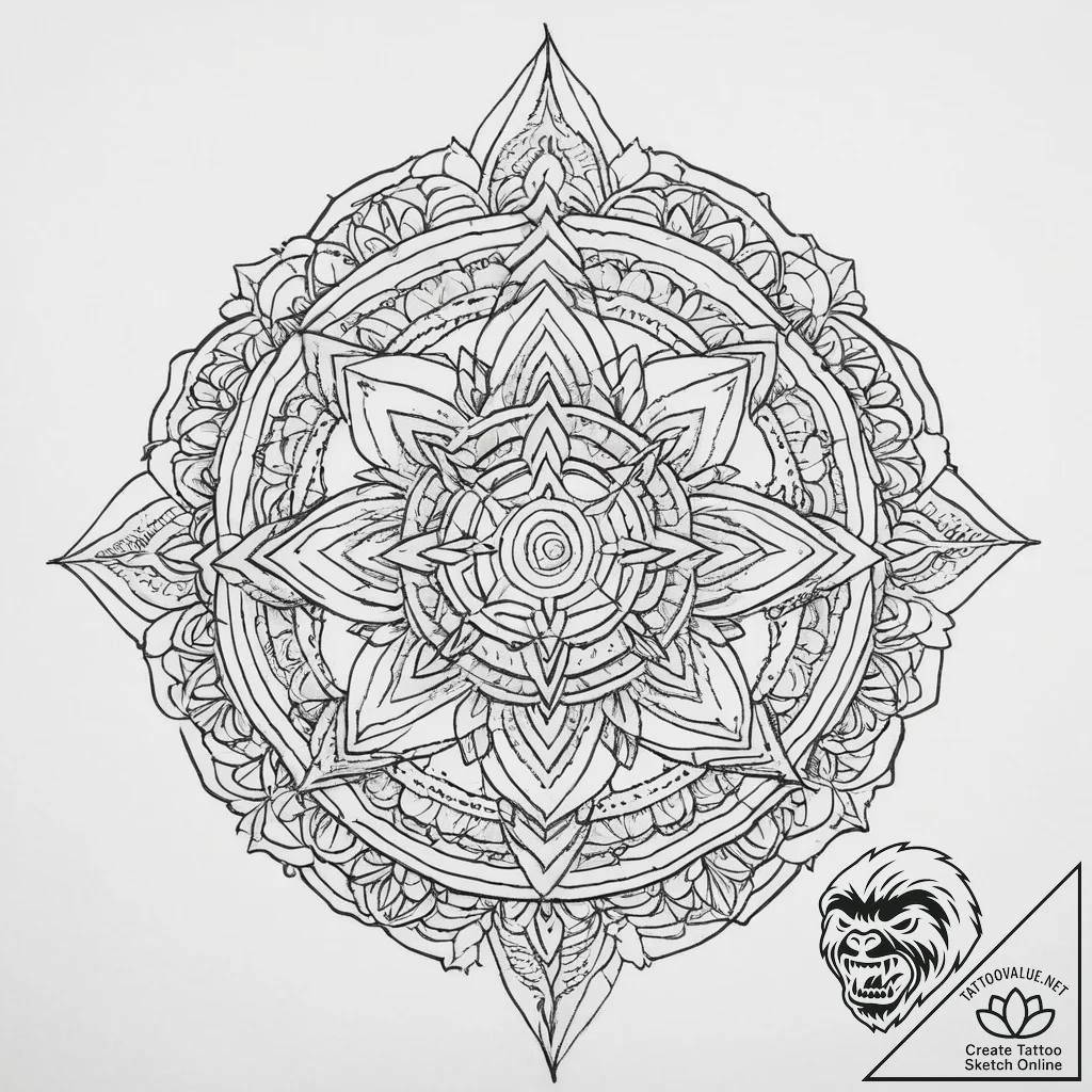 Tattoo sketch cosmic space, ink illustration... - tattoo sketch (№1756221824_0, 26.08.2025 15:23) — tattoovalue.net