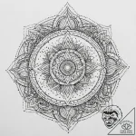 Tattoo sketch cosmic space, tattoo flash shee… – tattoo sketch (№1756224035_0, 26.08.2025 16:00) — tattoovalue.net
